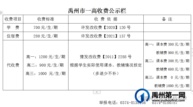 禹州一高 | 2023年春季学生缴费通知 禹州一高 | 2023年春季学生缴费通知