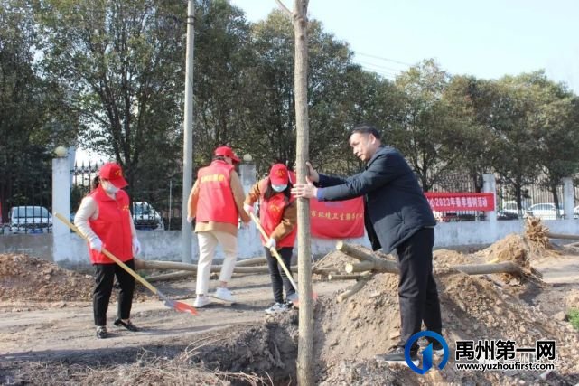 禹州环卫:春日晴方好 植树正当时 禹州环卫:春日晴方好 植树正当时