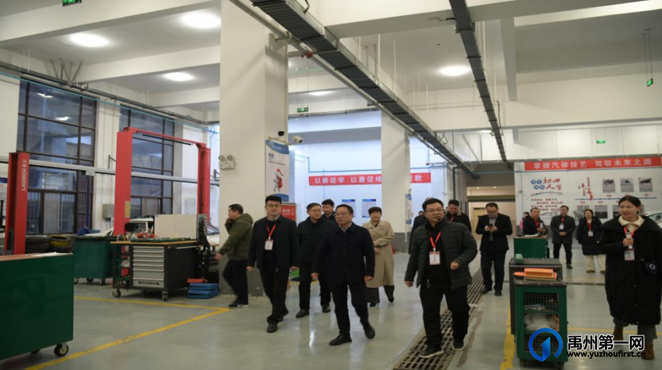 禹州中专|“双高”建设工程绩效评价省级复核组领导莅临我校检查指导工作