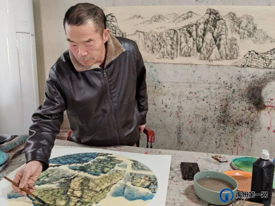 用画笔描绘自然之美——桂德军的绘画艺术天地