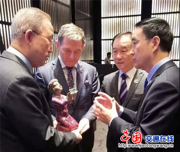 禹州钧瓷再度闪耀国际舞台 赠送潘基文及各国政要