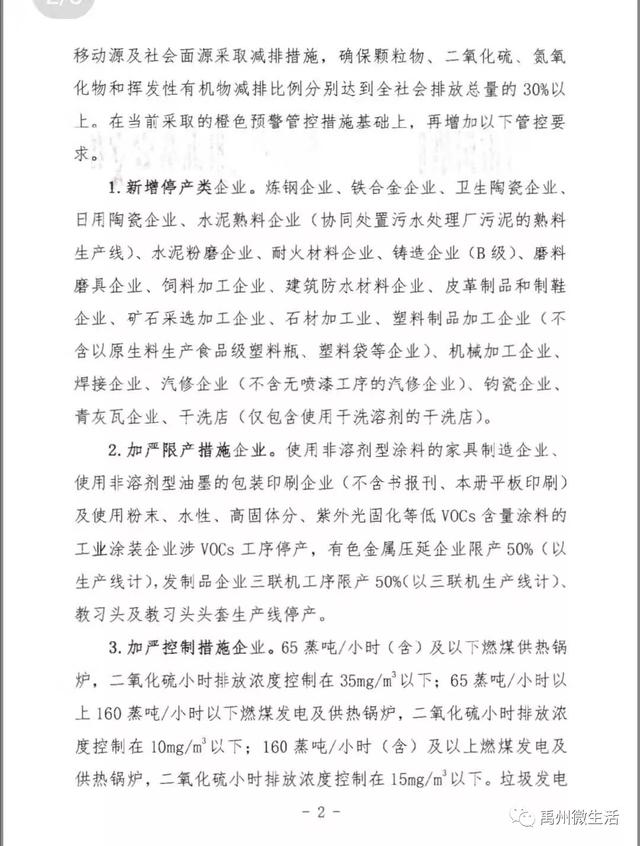 关于调整重污染天气响应级别为红色预警(级)的紧急通知