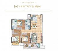 禹州建业大城小院户型图