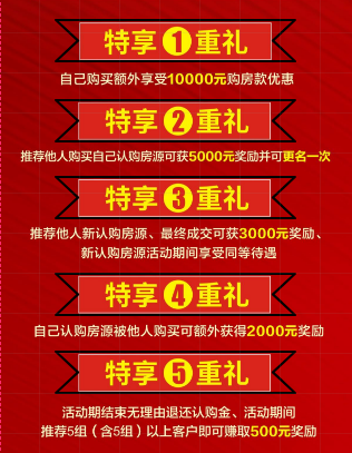禹州湖畔庭院宅家赚钱新方式 2000元意向金可享安家五重礼