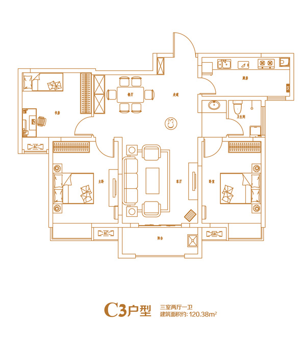 禹州新龙华庭户型图