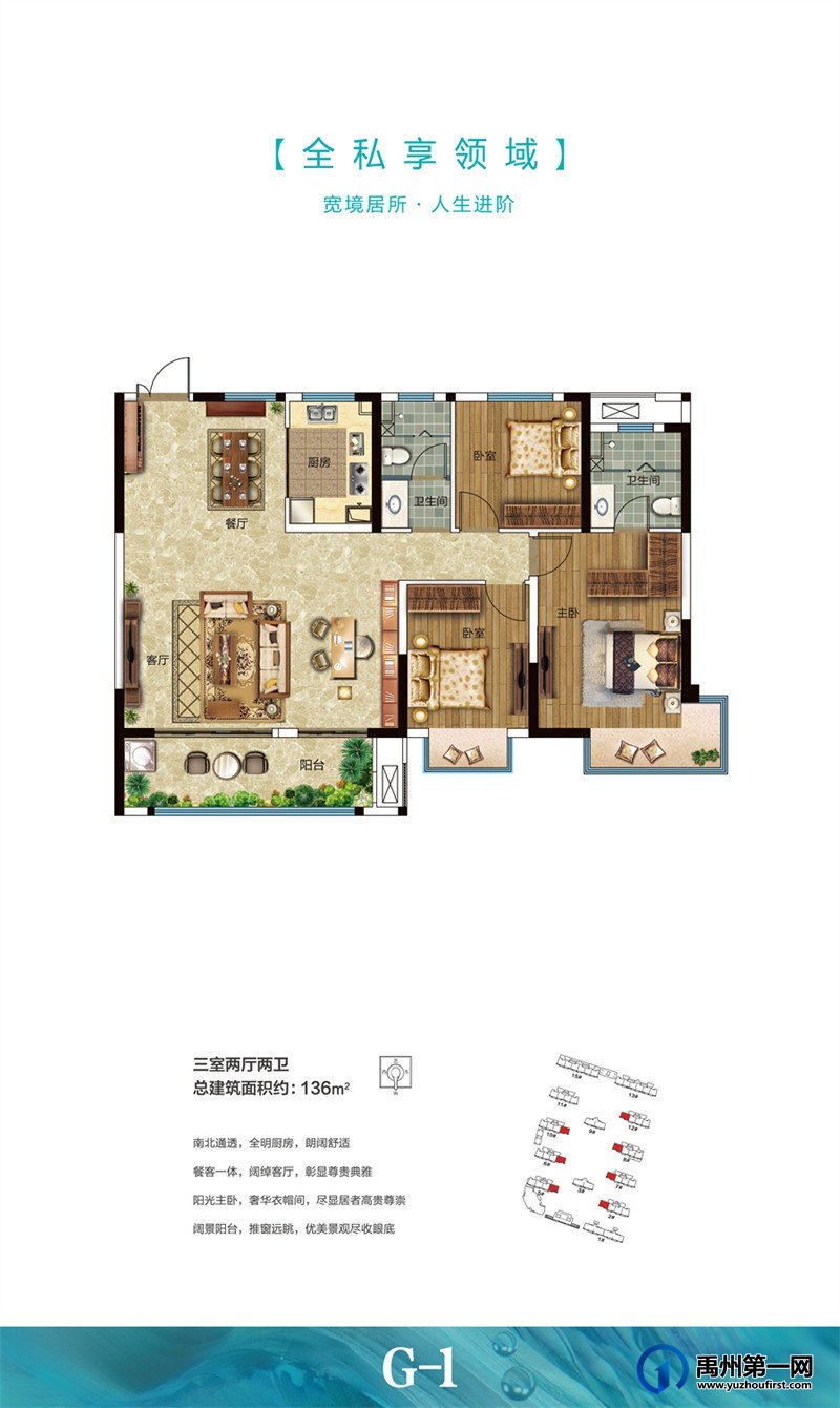 禹州信友天樾户型图