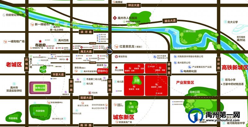御湖湾世熙区位图